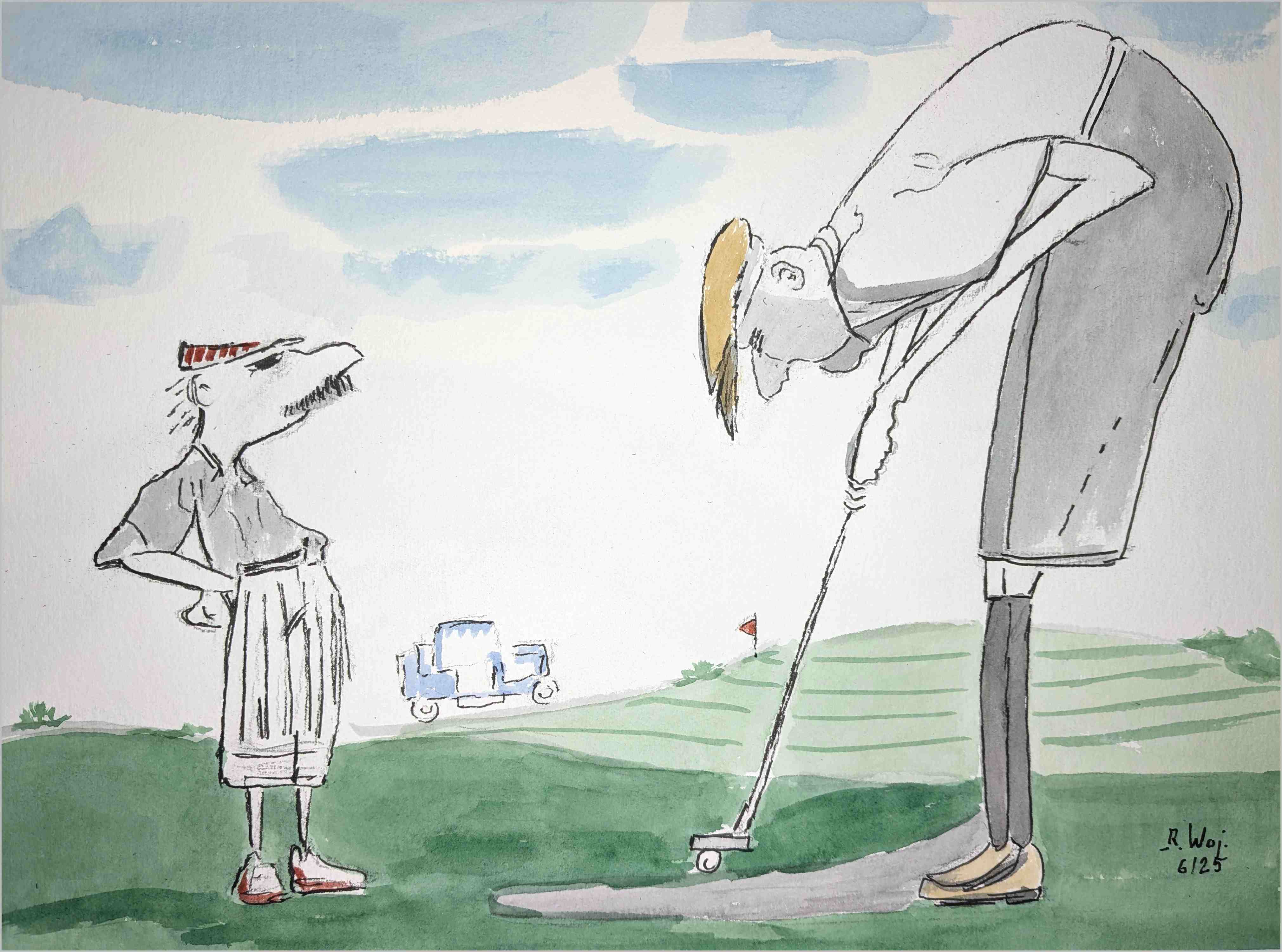 Golf-Fans